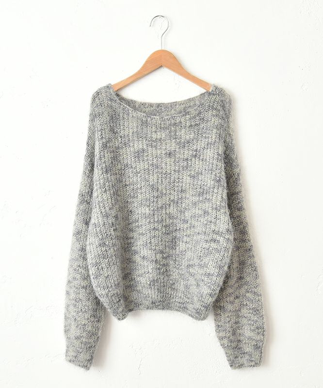 HUMS｜カラーシャギーニット [[C-5128]][C]