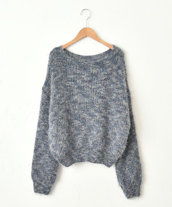 HUMS｜カラーシャギーニット [[C-5128]][C]