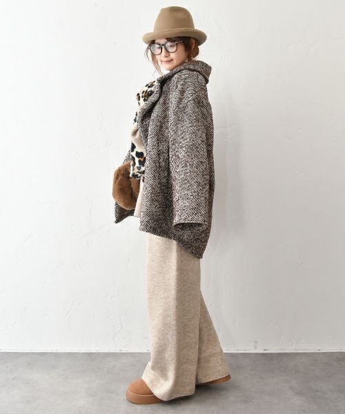 HUMS｜アニマル柄ストール [[Z251038]][C]