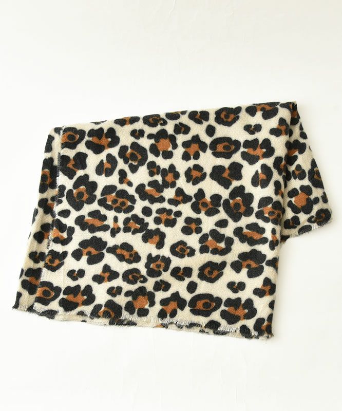 HUMS｜アニマル柄ストール [[Z251038]][C]