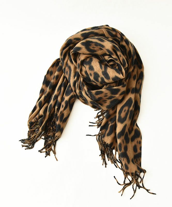 HUMS｜アニマル柄ストール [[Z251036]][C]