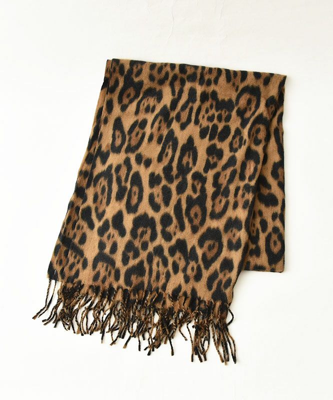 HUMS｜アニマル柄ストール [[Z251036]][C]