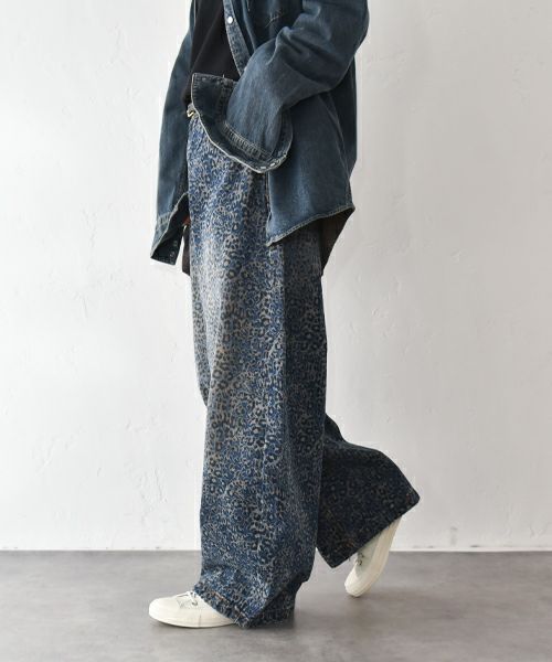 HUMS｜レオパードカーブパンツ [[C-5131]][C]