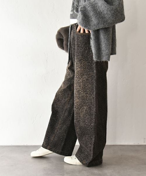 HUMS｜レオパードカーブパンツ [[C-5131]][C]