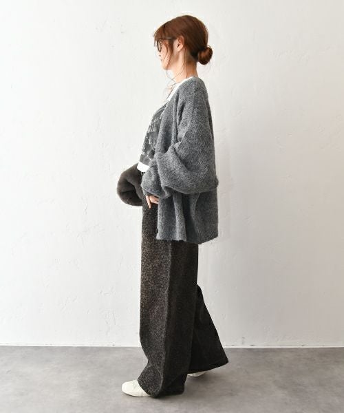 HUMS｜レオパードカーブパンツ [[C-5131]][C]