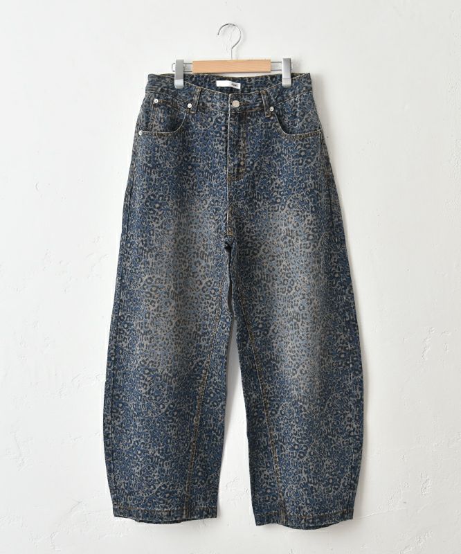 HUMS｜レオパードカーブパンツ [[C-5131]][C]