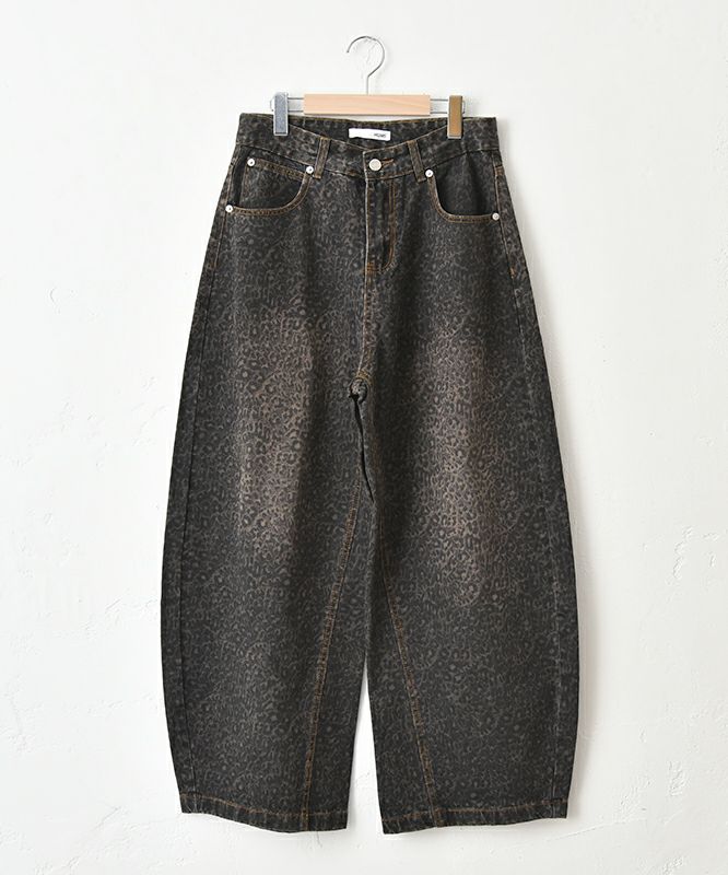 HUMS｜レオパードカーブパンツ [[C-5131]][C]