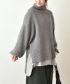 hagumu｜ボリュームスリーブリブニット [[MT-0485]][C]
