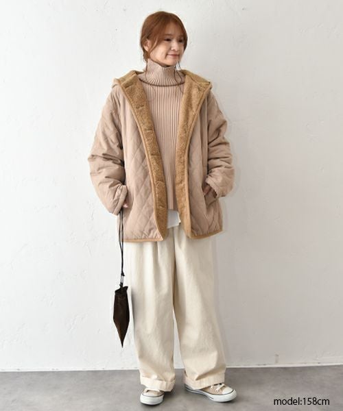 hagumu｜ボリュームスリーブリブニット [[MT-0485]][C]