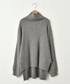  hagumu｜ボリュームスリーブリブニット [[MT-0485]][C]
