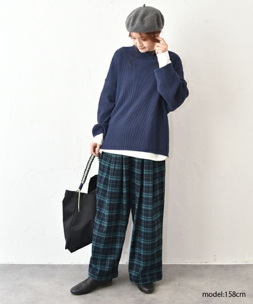 hagumu｜ハニカムコットンニット [[MT-0493]][C]