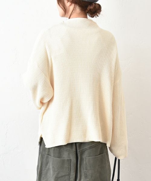 hagumu｜ハニカムコットンニット [[MT-0493]][C]