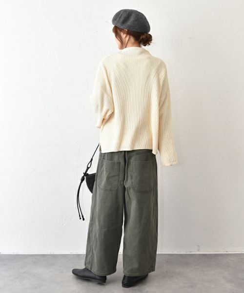 hagumu｜ハニカムコットンニット [[MT-0493]][C]