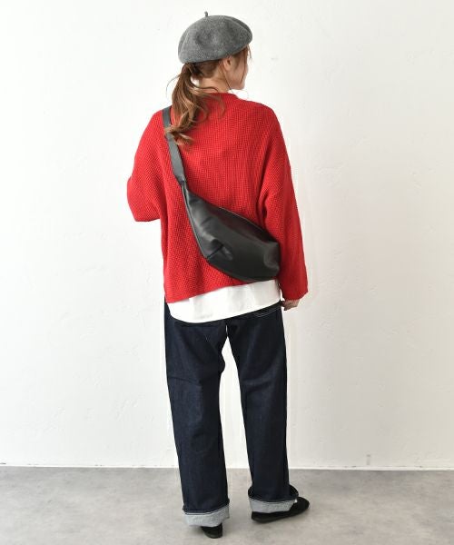 hagumu｜ハニカムコットンニット [[MT-0493]][C]