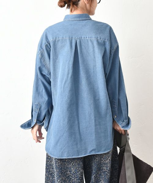 HUMS｜デニムシャツ [[HUM-091]][C]