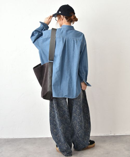 HUMS｜デニムシャツ [[HUM-091]][C]