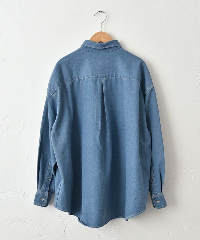 HUMS｜デニムシャツ [[HUM-091]][C]