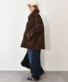 IN THE MARKET｜コーデュロイ 衿ファー薄中綿入りミドルカバーオール [[HUG-7183F613]][C]