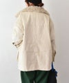 IN THE MARKET｜コーデュロイ 衿ファー薄中綿入りミドルカバーオール [[HUG-7183F613]][C]
