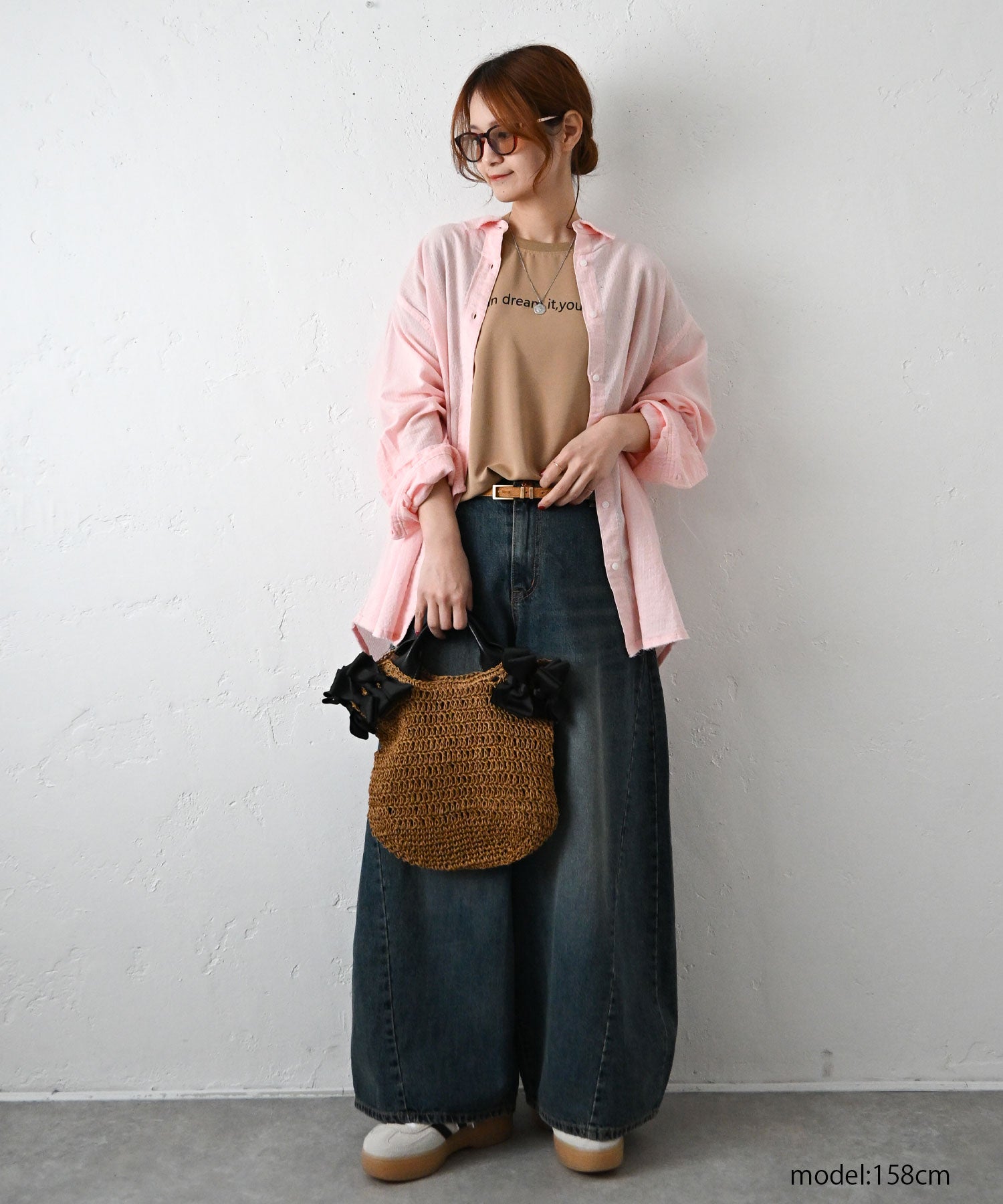 HUMS｜デニムワイドバギーパンツ [[C-5132]][C] | ma28 ONLINE STORE