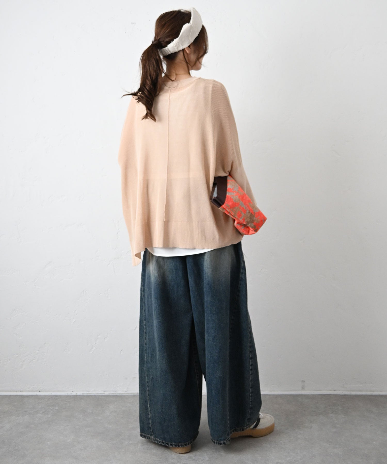 HUMS｜デニムワイドバギーパンツ [[C-5132]][C] | ma28 ONLINE STORE