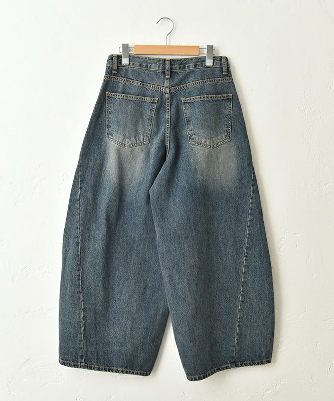 HUMS｜デニムワイドバギーパンツ [[C-5132]][C] | ma28 ONLINE STORE