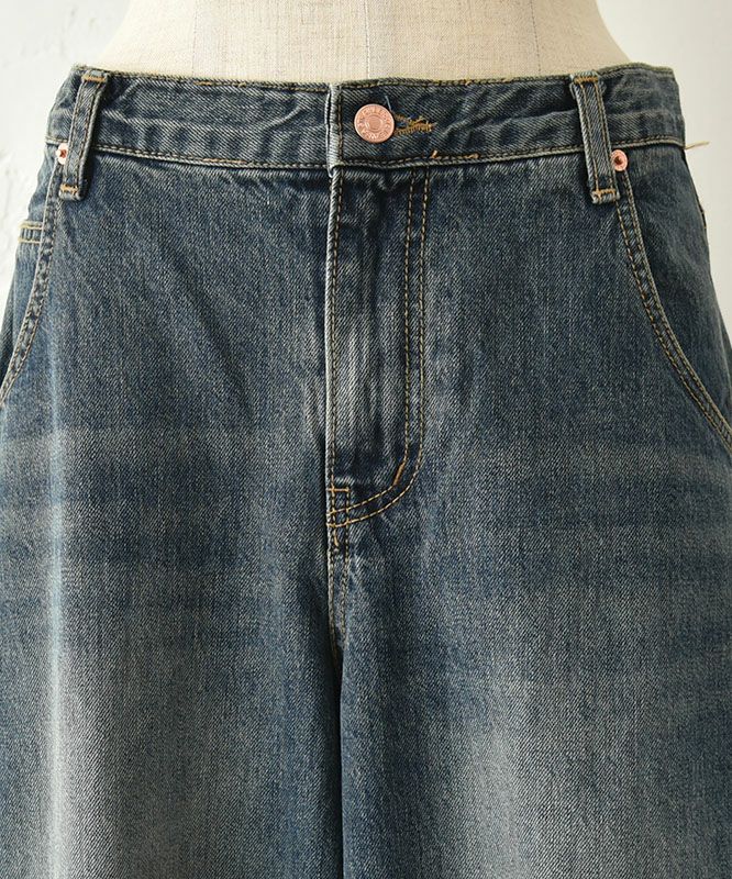 HUMS｜デニムワイドバギーパンツ [[C-5132]][C] | ma28 ONLINE STORE