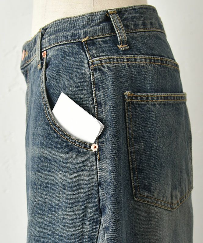 HUMS｜デニムワイドバギーパンツ [[C-5132]][C] | ma28 ONLINE STORE