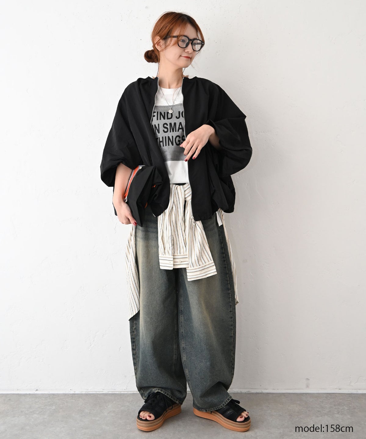 HUMS｜デニムカーブパンツ [[C-5133]][C]