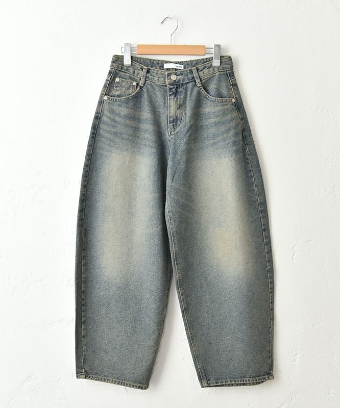  HUMS｜デニムカーブパンツ [[C-5133]][C]