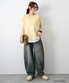 HUMS｜デニムカーブパンツ [[C-5133]][C]