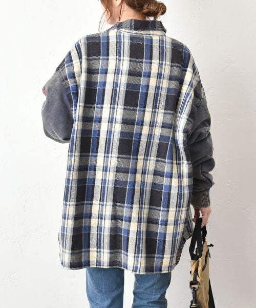 RNA｜裏毛コンビリメイクシャツ [[R2933]][C]