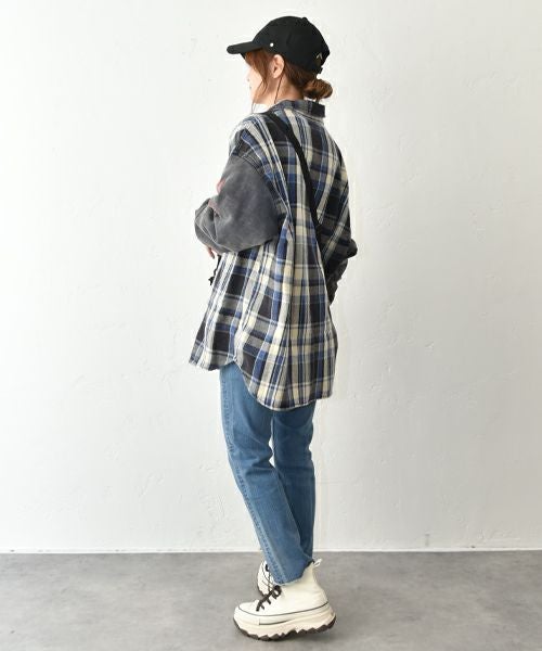 RNA｜裏毛コンビリメイクシャツ [[R2933]][C]