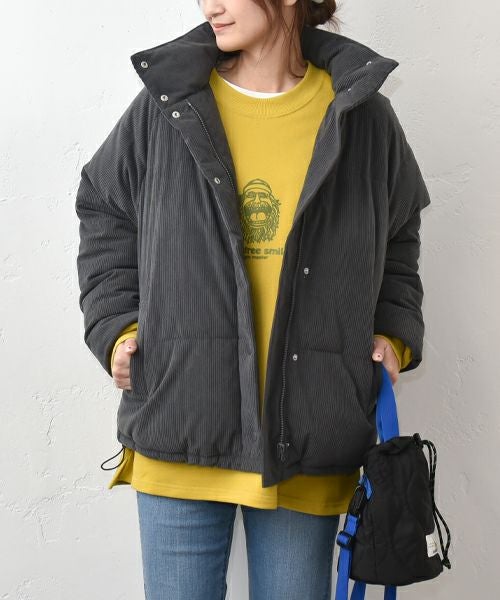 IN THE MARKET｜コーデュロイ中綿アウター [[MT-0472]][C]