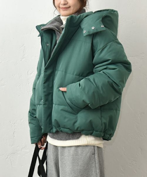 Our.｜ファイバーダウン入りフードアウター [[MT-0469]][C]