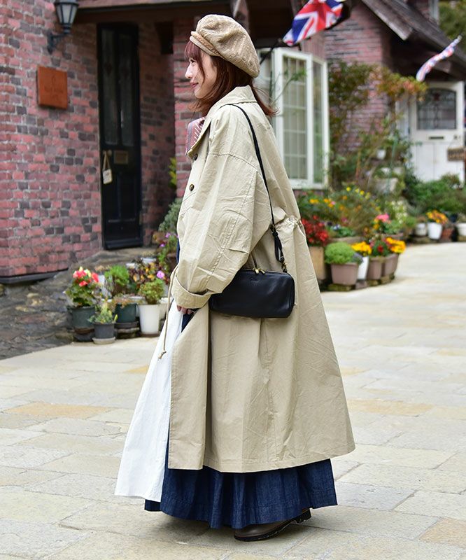 hagumu｜ミリタリーオーバーコート [[32890A331]][C]