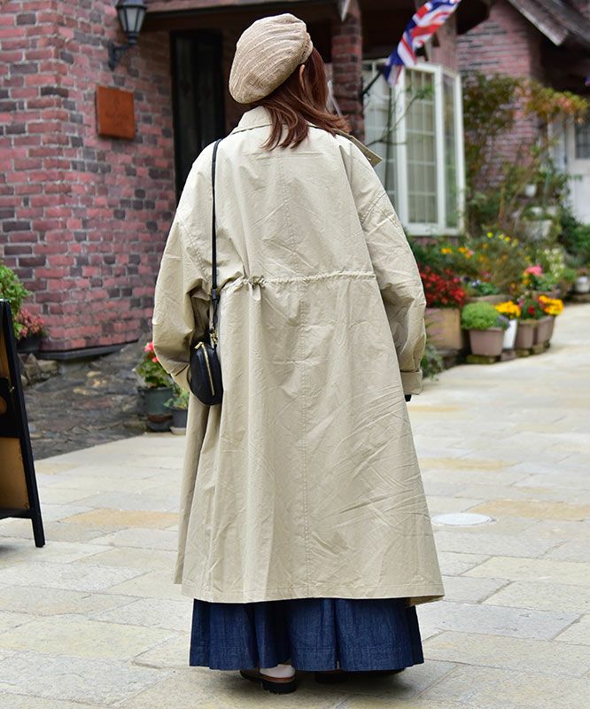 hagumu｜ミリタリーオーバーコート [[32890A331]][C]