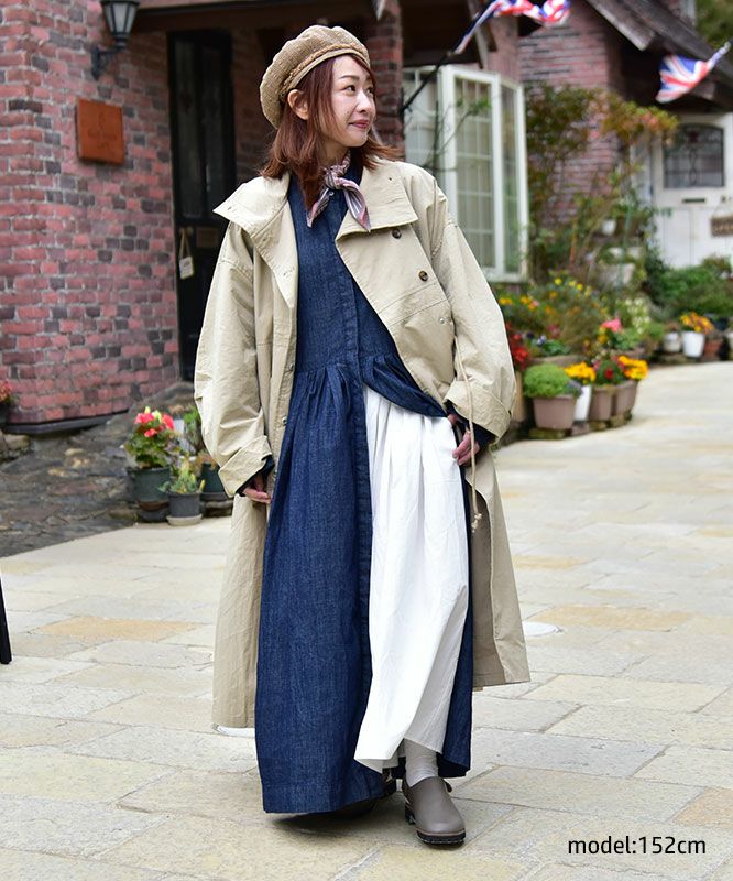 hagumu｜ミリタリーオーバーコート [[32890A331]][C]