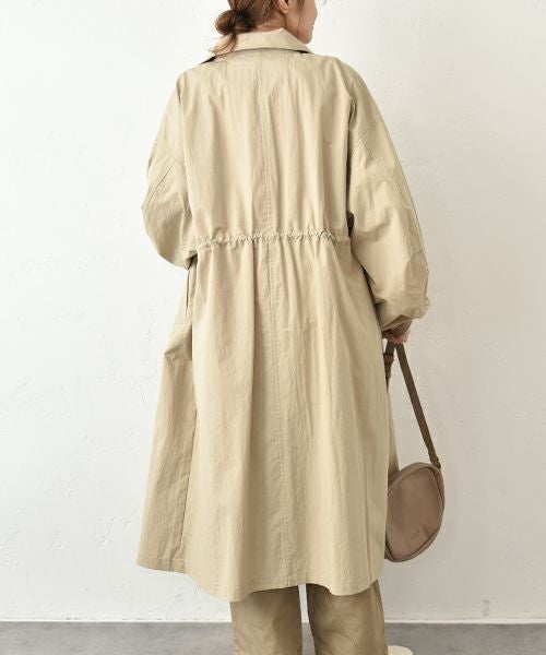 hagumu｜ミリタリーオーバーコート [[32890A331]][C]