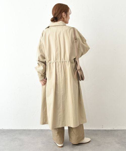 hagumu｜ミリタリーオーバーコート [[32890A331]][C]