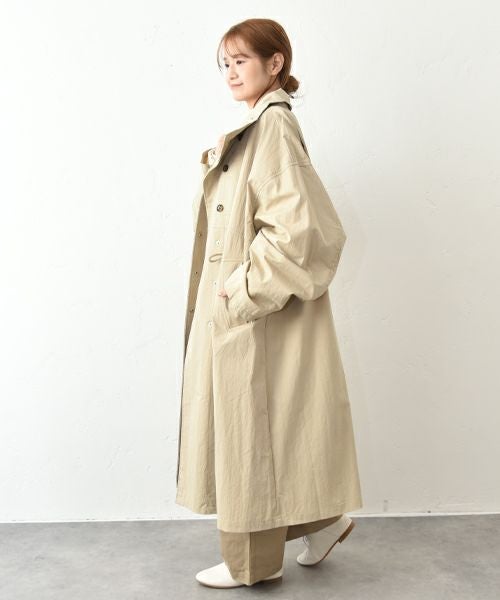 hagumu｜ミリタリーオーバーコート [[32890A331]][C]