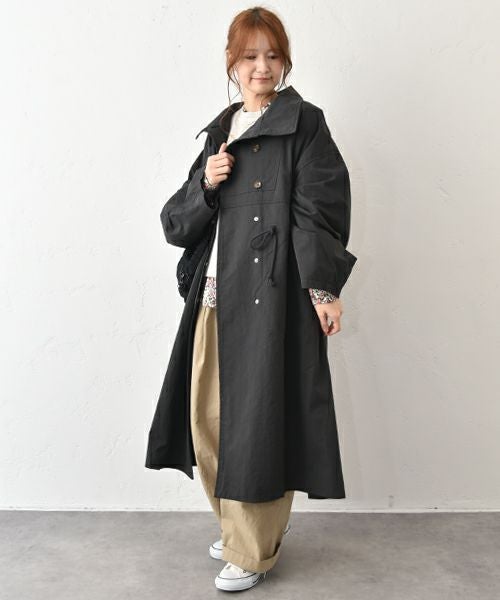 hagumu｜ミリタリーオーバーコート [[32890A331]][C]