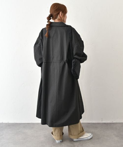 hagumu｜ミリタリーオーバーコート [[32890A331]][C]