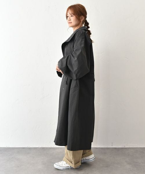 hagumu｜ミリタリーオーバーコート [[32890A331]][C]
