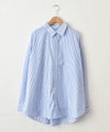 HUMS｜ストライプオーバーシャツ [[32551A132]][C]