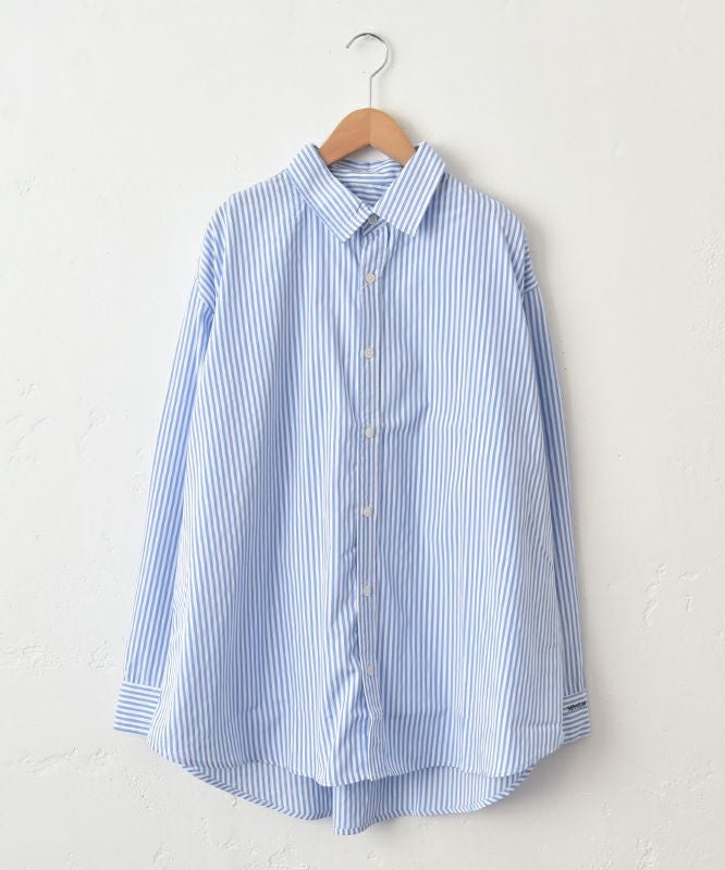 HUMS｜ストライプオーバーシャツ [[32551A132]][C]