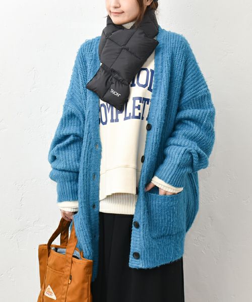 Our.｜Vネック オーバーニットカーデ [[MT-0484]][C]