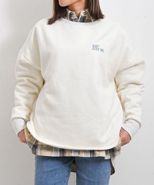 Hymn LIPA｜裏起毛ロゴカットソー [[IZK25093-2]][F] | ma28 ONLINE STORE