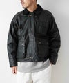 yoused｜LEATHER FISHING JKT [[LEATHER FISHING JKT]][D]