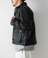 yoused｜LEATHER FISHING JKT [[LEATHER FISHING JKT]][D]
